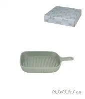 105-882 Форма (блюдо) для запекания 16,5х15,5х3 см. в под.уп.(х36)