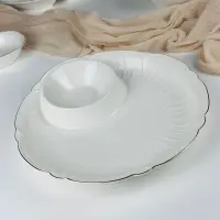 109-276 Менажница 28,5см ORCHIDEA в под.уп.(х8)Фарфор